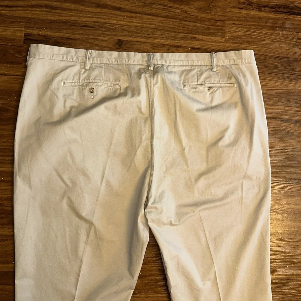 Polo Ralph Lauren Men's Chino Stretch Classic Cotton Twill Pants Khaki 50B/32